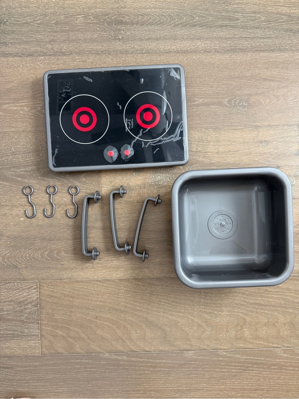 IKEA Duktig Play Kitchen Replacement Parts - stove, sink, hooks & handles